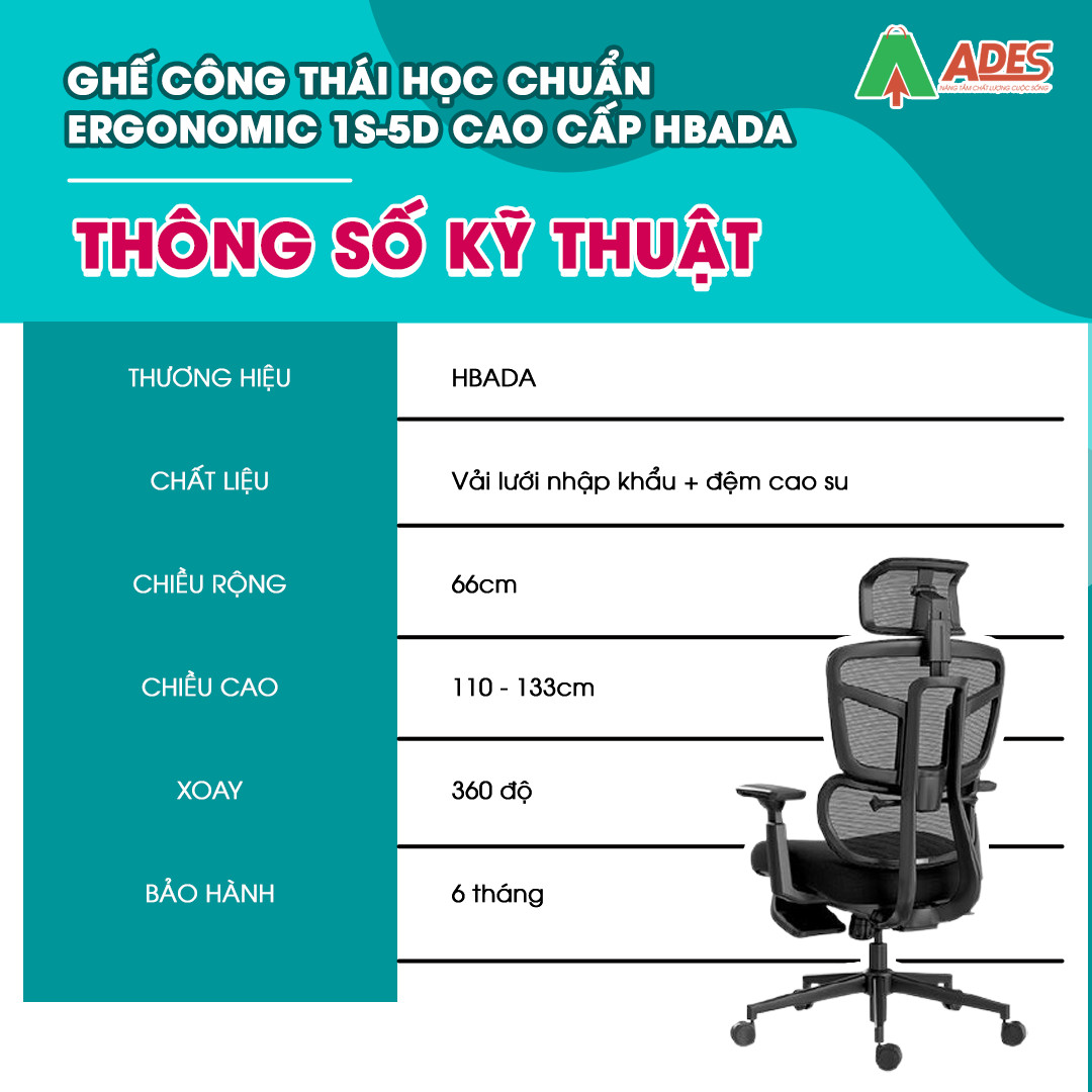 thong so ky thuat ghe lung kep luoi 1S-5D