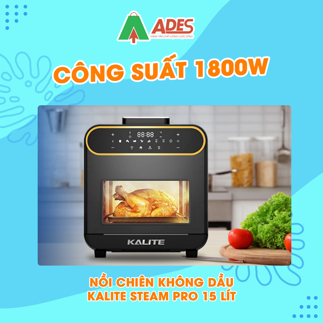 Kalite Steam Pro su dung cong nghe hoi nuoc thong minh